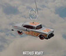 '55 Chevy Custom Christmas Ornament Chevrolet 1/64 Adorno Muscle Car 50's 1955