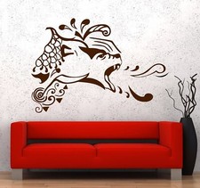 Vinyl Wall Decal Bear Predator Animal Tribal Stickers 676ig
