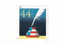 STAMP US SCOTT 4496 "Quill & Inkwell" 44 CENT 2011 USED - B