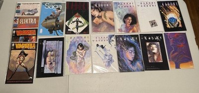 IMAGE Kabuki  SAGA EPIC  Elektra HARRIS Vampirella LOT UNGRADED  David Mack READ