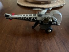 CRAGSTAN HIGHWAY PATROL DEPT HELICOPTER TIN FRICTION TOY Friction Stuck