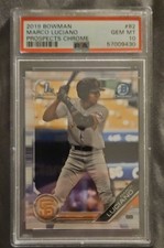 2019 Bowman - Chrome Prospects Marco Luciano #BCP-82 (RC)