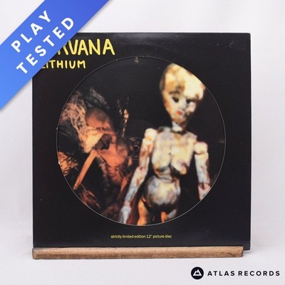 Nirvana Lithium Die-Cut Sleeve Limited Edition 12'' Single Vinyl Record - EX/EX