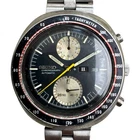 Vintage Seiko UFO Chronograph Automatic 6138-0011 1973 41mm Mens Racing Watch