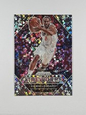 2020-21 Panini Prizm - Fireworks Kawhi Leonard #26 Fast Break Prizm