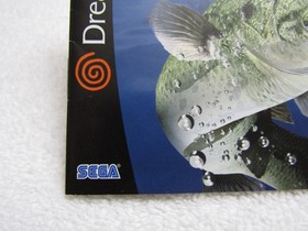 Authentic Instruction Manual Sega Bass Fishing 2 for Sega Dreamcast