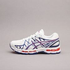 Asics Sportstyle Gel-Kayano 20 Creme Deep Marine Running Men Shoes 1203A388-101
