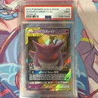 Gengar & Mimikyu GX TAG TEAM 53/181 SM-Team Up Holo PSA 9 Pokémon TCG