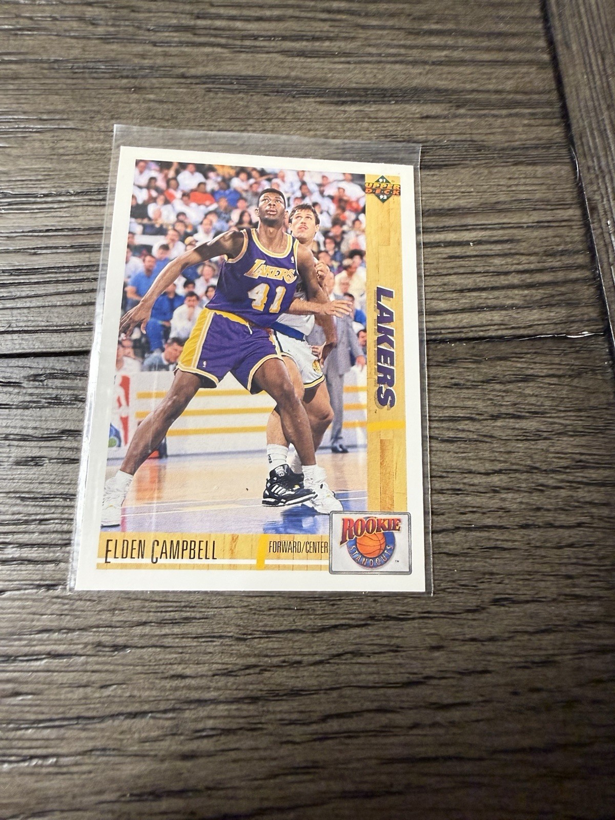 1991-92 Upper Deck - Rookie Standouts Elden Campbell #R15