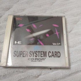 PC Engine CD-ROM&sup2; SUPER SYSTEM CARD Japan Region