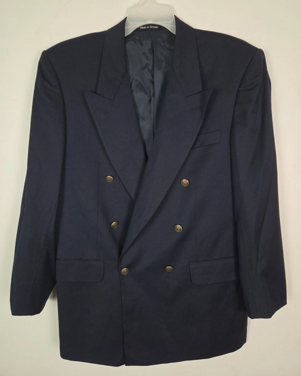 Saint Laurent Blue Double-Breasted Suits & Blazers for Men for