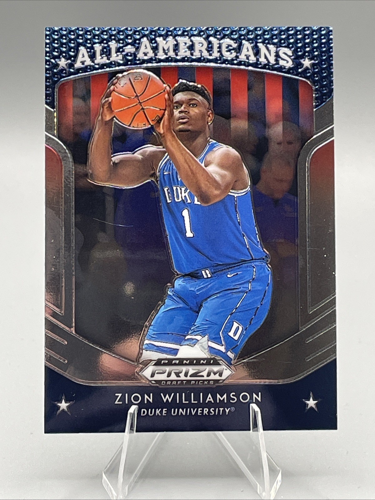 2019 Panini Prizm Draft Picks #100 Zion Williamson Rookie