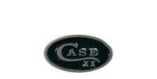 CASE XX KNIVES CASE XX OVAL DARK GREEN HAT PIN (CDGHP) POCKET KNIFE