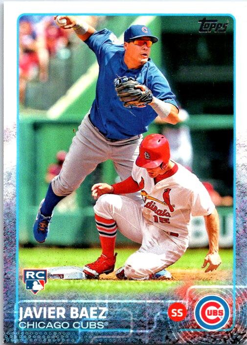 2015 Topps Javier Baez Rookie #315 Chicago Cubs