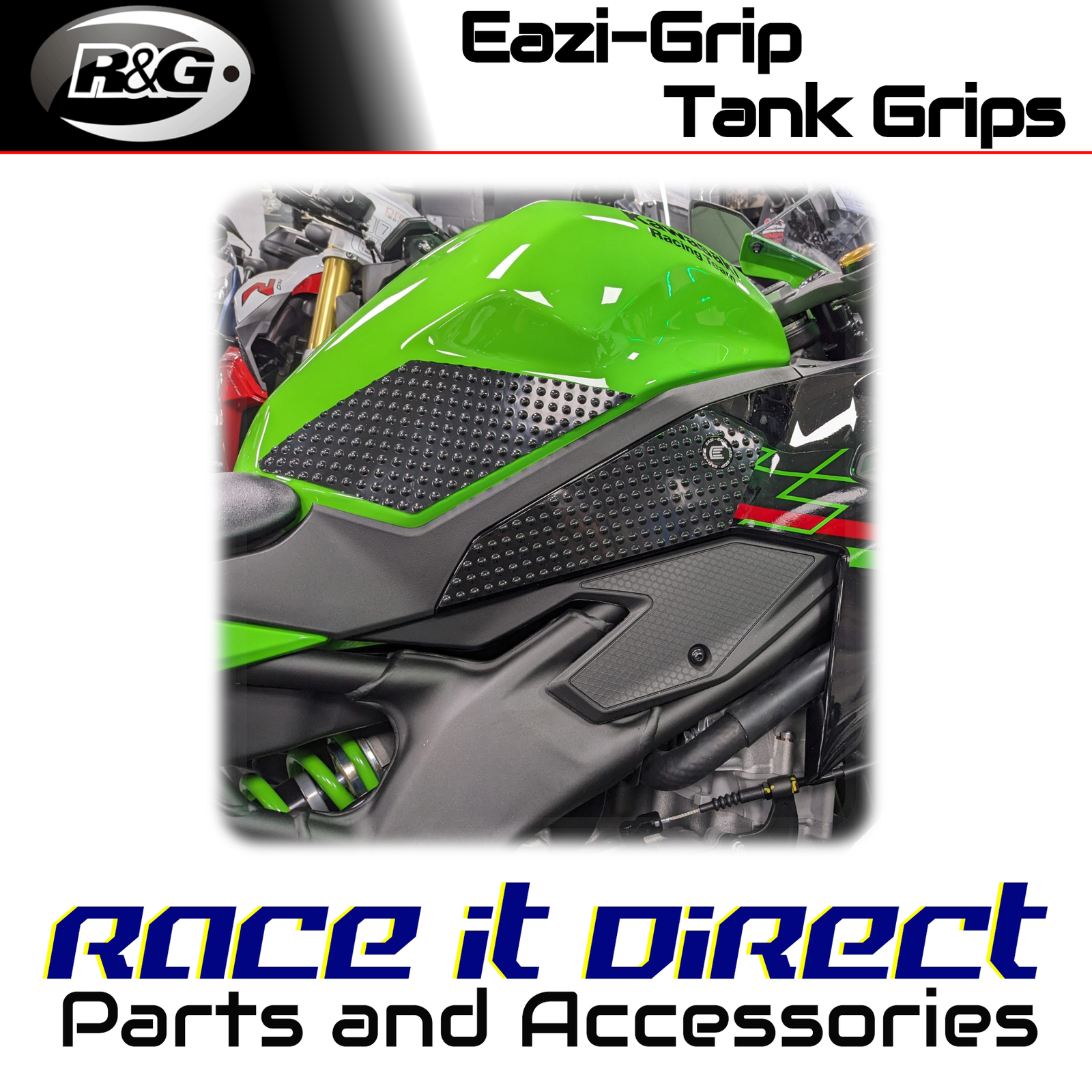 R&G - EVO443BL - Eazi-Grip Tank Grips