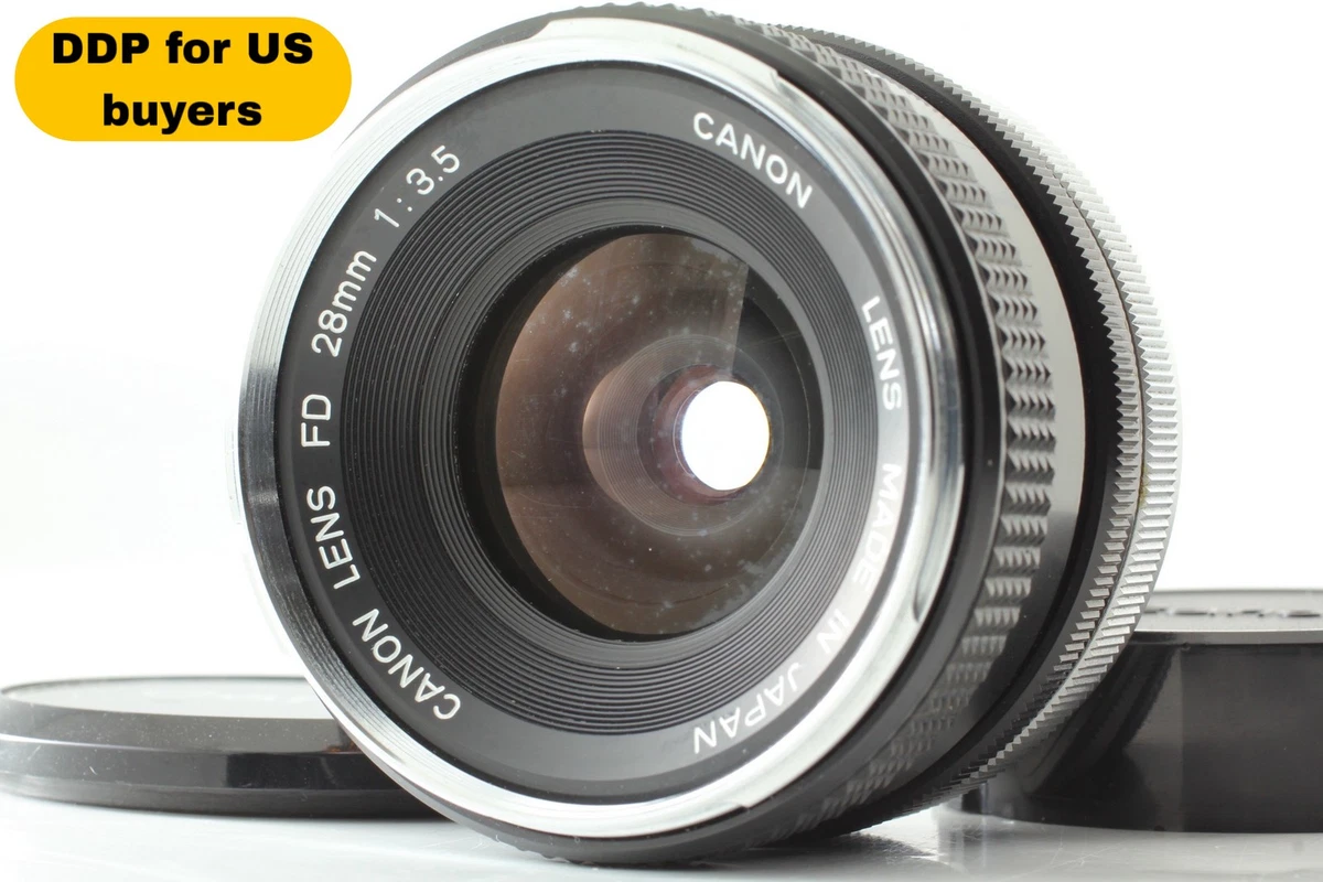 Canon FD f/3.5 Camera Lenses 28mm Focal for sale | eBay
