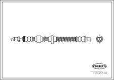 Flexible de frein Citroen C6
