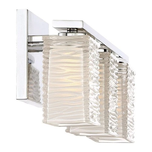 Westcap 3 Light Transitional Bath Vanity - 6.75 Inches high-Polished Chrome - Picture 9 of 10