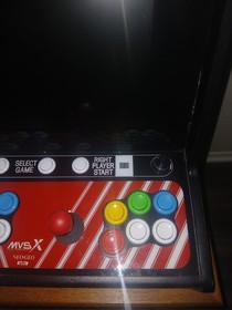SNK NEOGEO MVSX Arcade Console Retro Gaming with 50 Classic NEOGEO Games