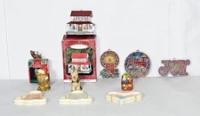 ***(Lot Of 11) Assorted Vintage Christmas  Ornaments (See Description)***