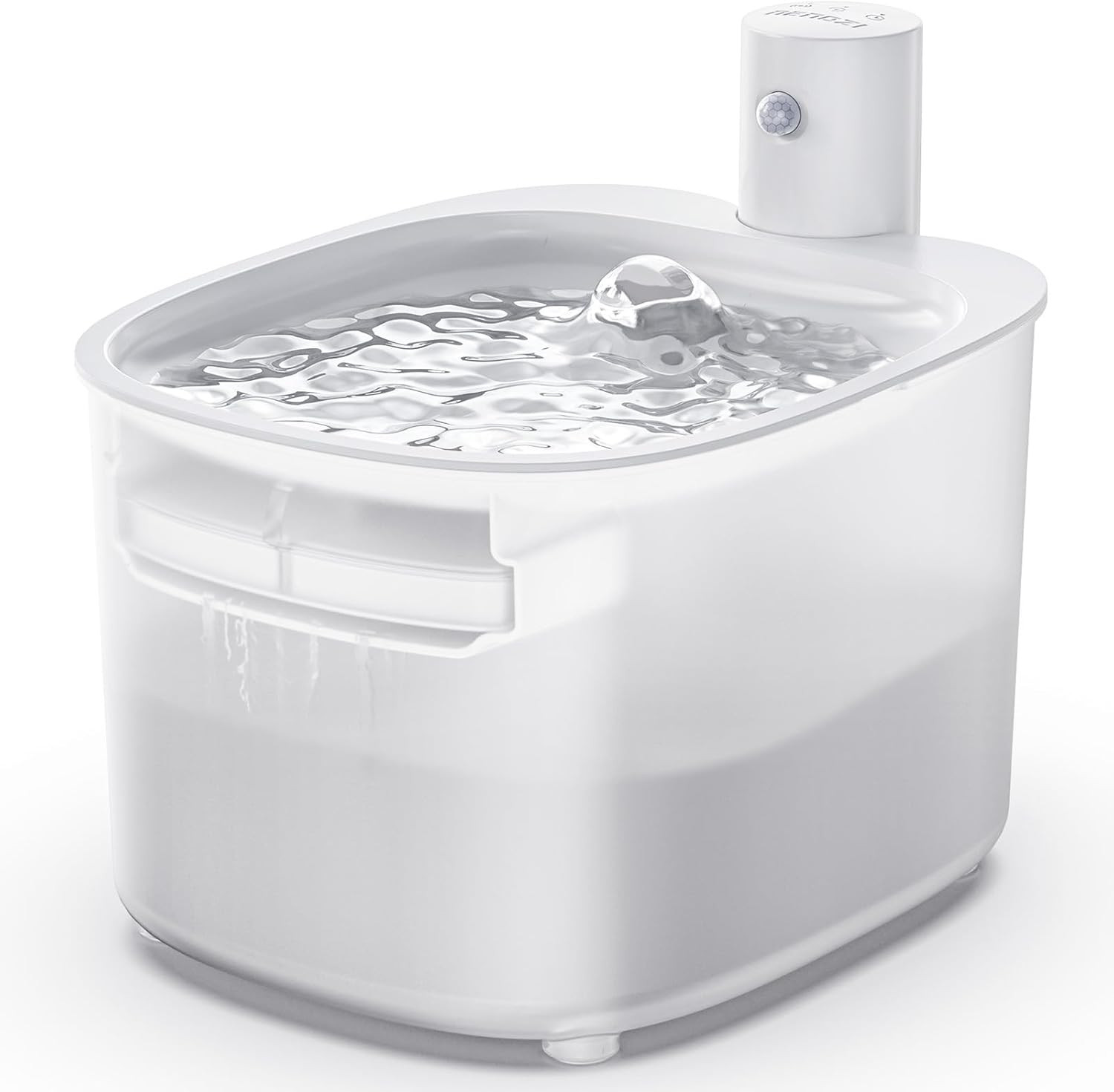 Fontanella per Gatti Senza Fili 2.6L - Batteria e Sensore Movimento