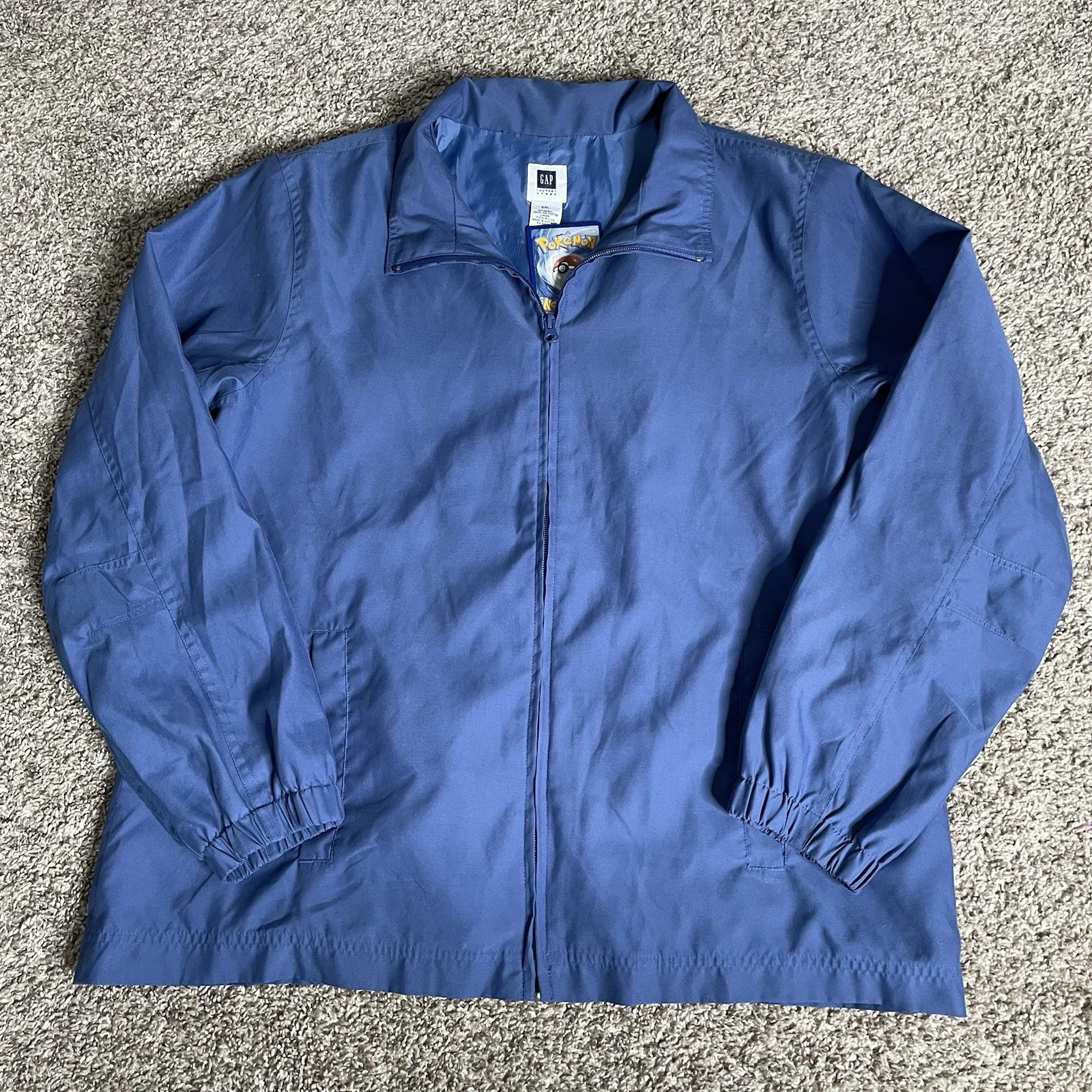 Gap Bi Swing Jacket Mens 2XL Blue Full Zip Utility Workwear Windbreaker EUC 401
Opens in a new windo