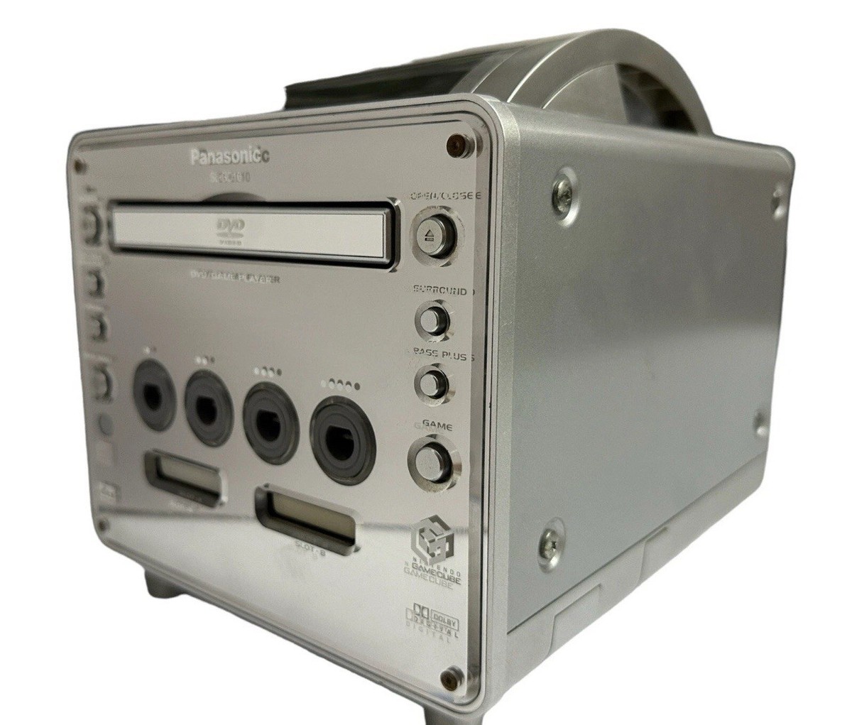 【ほぼ未使用】Panasonic GAMECUBE Q SL-GC10-S Junk - Panasonic Q SL-GC10-S Gamecube Japanese Console *For