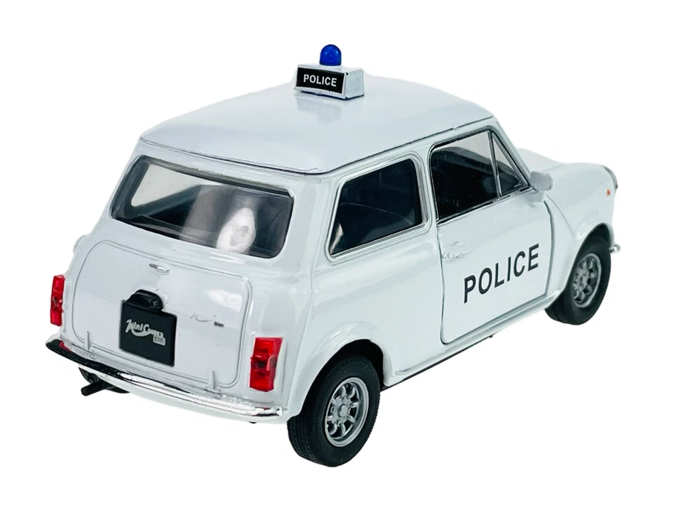 WELLY MINI COOPER 1300 POLICE 1:34 DIE CAST METAL MODEL NEW IN BOX  - Image 3 of 4