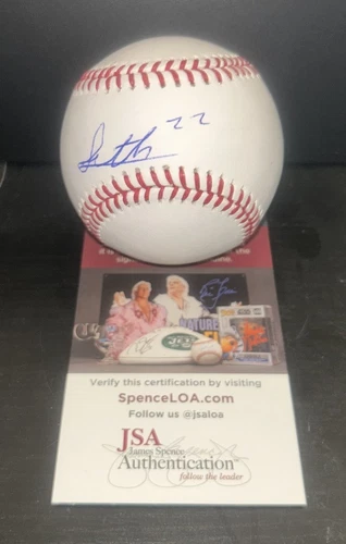 Seth Hernandez Signed Baseball ROMLB Baseball Pirates 1st Round Prospect JSA 79