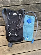 Heli Hydro 2.1L Hydration Backpack Grey Hiking Skiing