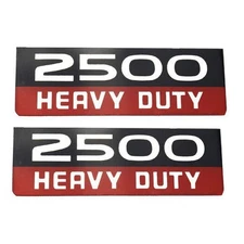 4Pc Set For 2007-2012 2500 Heavy Duty Side Door Emblem 55372616AC