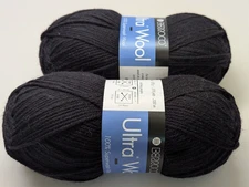 2 Berroco Ultra Wool Worsted 100% Superwash Merino 100gm/219yds 3334 Iron DS