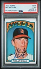 1972 Topps Nolan Ryan Signed Baseball Card #595 PSA 5 DNA Certified 10 Auto HOF
