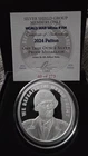 2024 Silver Shield Patton Proof 1oz #60/273 LOW COA Members Only RARE
