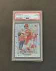2023 Panini Prizm #PF-6 Patrick Mahomes Flashback No Huddle Silver Disco PSA 10