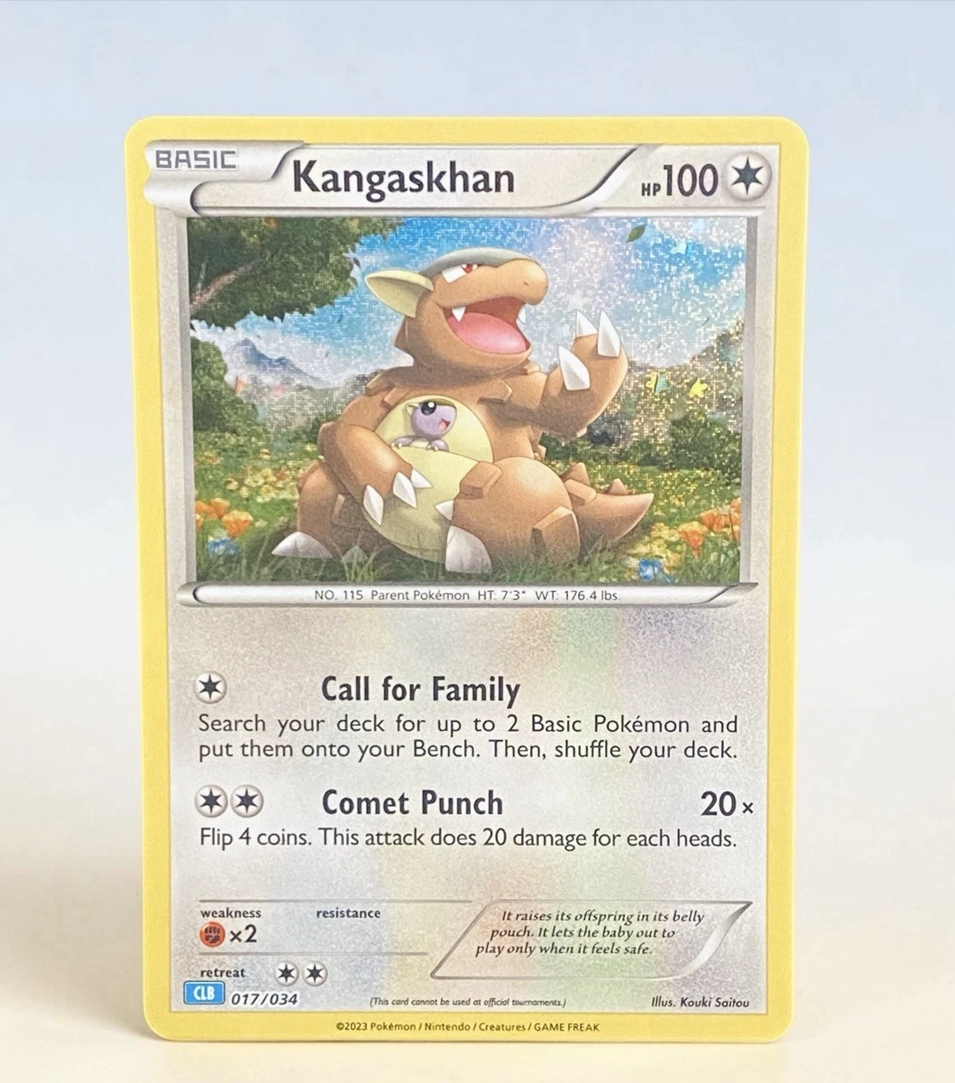Kangaskhan 017/034 Trading Card Game Classic for sale | eBay
