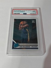 2019-20 Panini Donruss Optic Rated Rookie #158 Zion Williamson  psa 9 9638