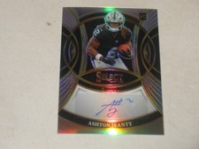 2025 Panini Select Silver Prizm Autograph Auto #AJY Ashton Jeanty Rookie RC C