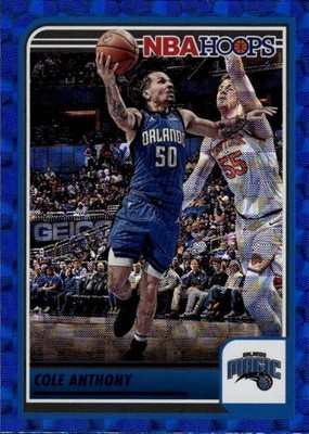 2023-24 Hoops Cole Anthony #230 Hyper Blue Orlando Magic 4C