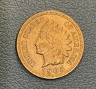 1905 Indian Head Cent - Vintage Penny - AU+