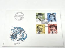 1990 - 'Switzerland', 'Famous Inovators', 1990. FDC (#93)