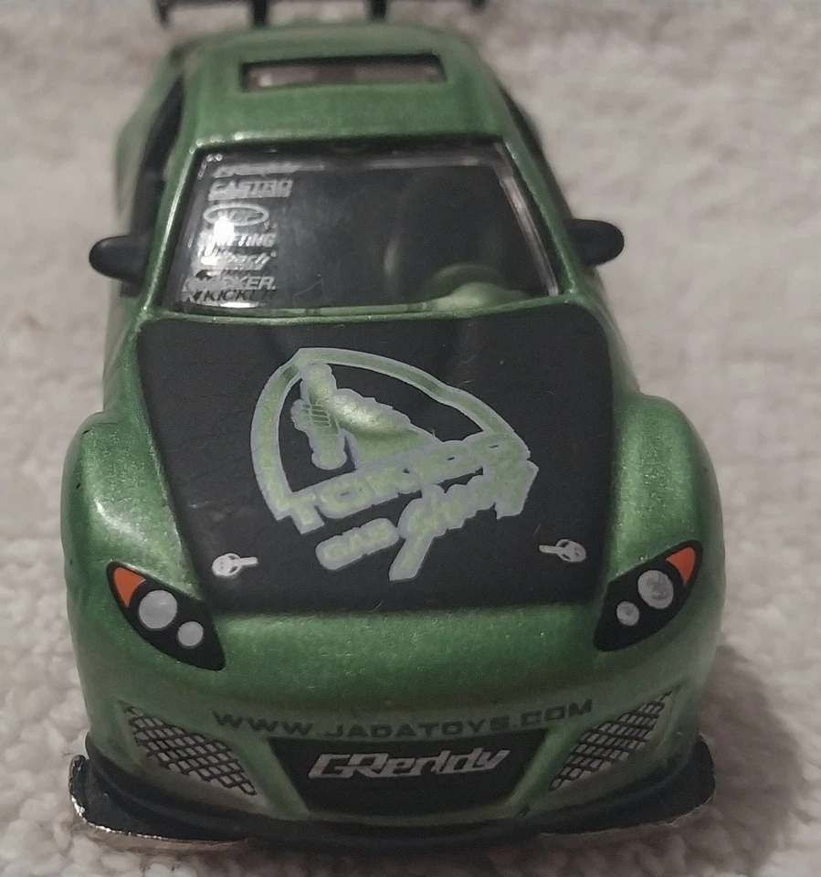 Jada Toys Import Racer #018 Mazda RX-8 Green/Black Tokico Gas Shocks 1:64 - Image 2 of 4