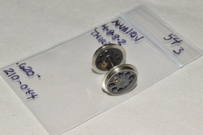 #ad #ad HO scale steam locomotive PARTS driver wheel AHM Rivarossi 4 8 8 4 pok 54quot; 3rd $4.00