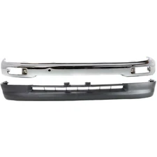 Front Bumper Face Bars Set For 1995-1997 Toyota Tacoma RWD Chrome with Valance