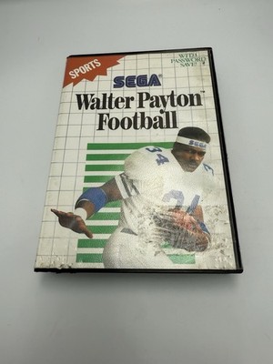 Walter Payton Football (Sega Master System, 1989) - Untested