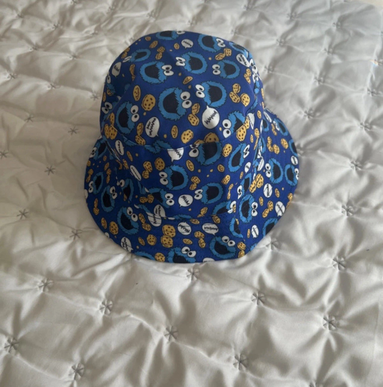 Cookie Monster bucket sun hat new