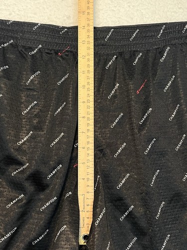 Champion Athleticwear Pantalones Cortos de Malla Activa Negros Talla XL Para Hombre NUEVO - Imagen 5 de 10