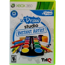 UDraw Studio Instant Artist - Microsoft Xbox 360 Pristine Tested Authentic