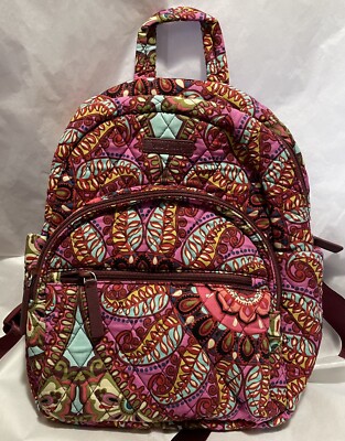 Vera Bradley Resort Medallion Compact Essential Backpack 