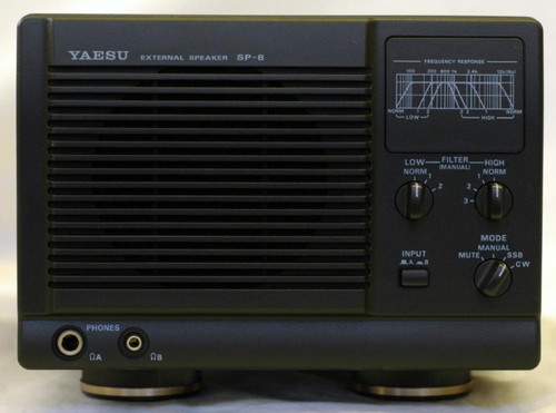 SP-8 YAESU ALTOPARLANTE Extérieur Avec Filtres Audio De Appareil Base